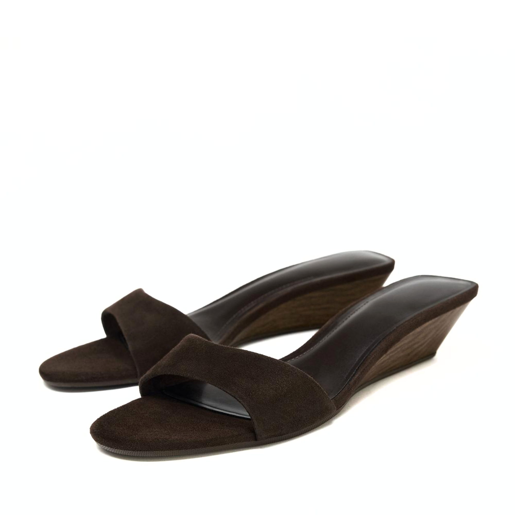 Sandália Tamanco Suede Miri