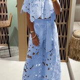 Conjunto Feminino de renda Pluzi