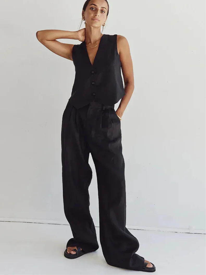 Conjunto Feminino Linho Essenza