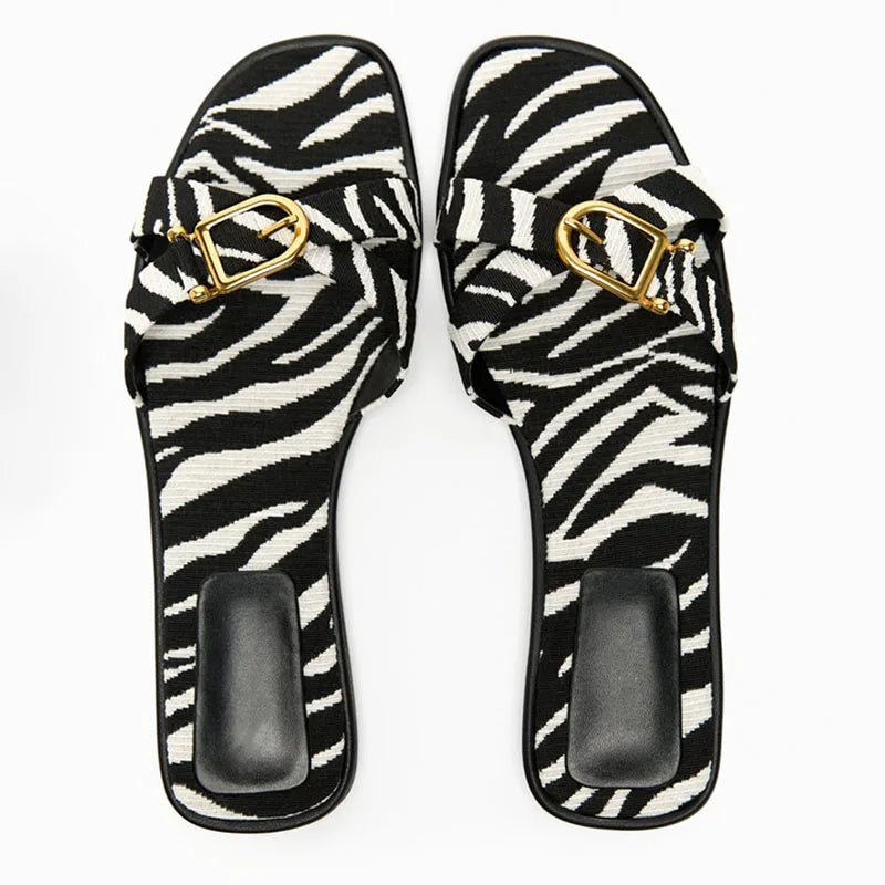 Sandália Rasteira Slide - Sly