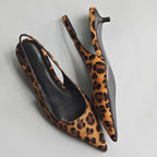 Sandália Scarpin Salto Onça - Ina