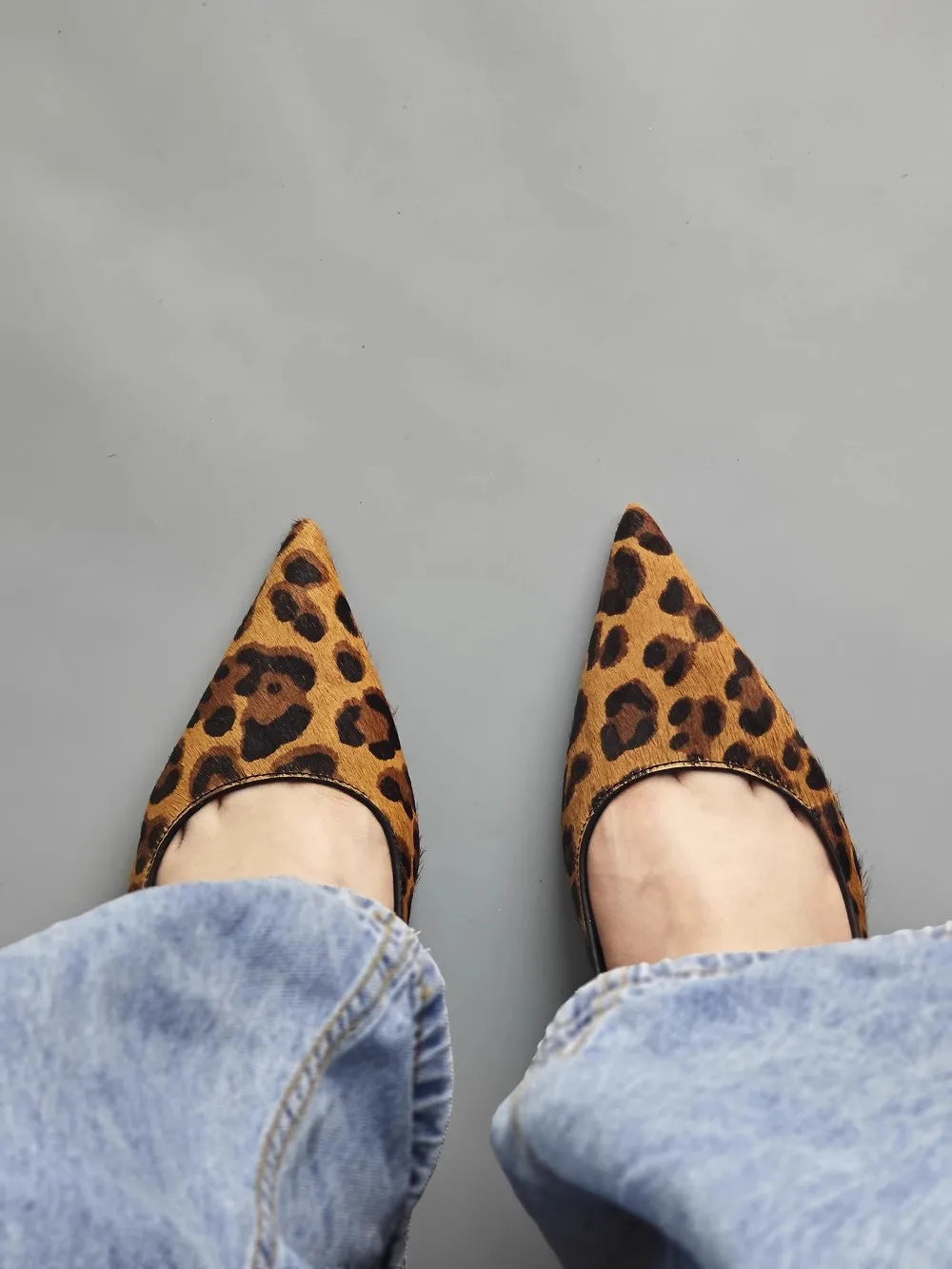 Sandália Scarpin Salto Onça - Ina