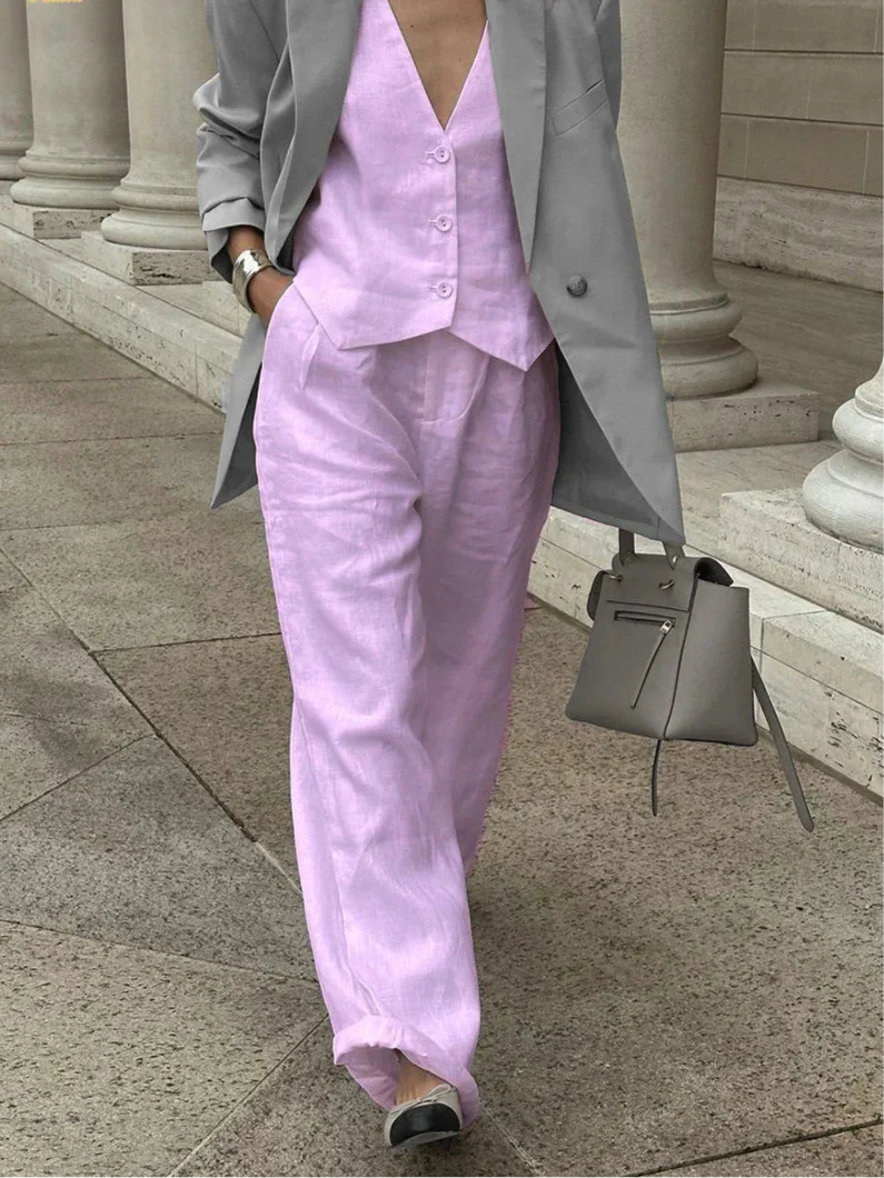 Conjunto Feminino Linho Essenza