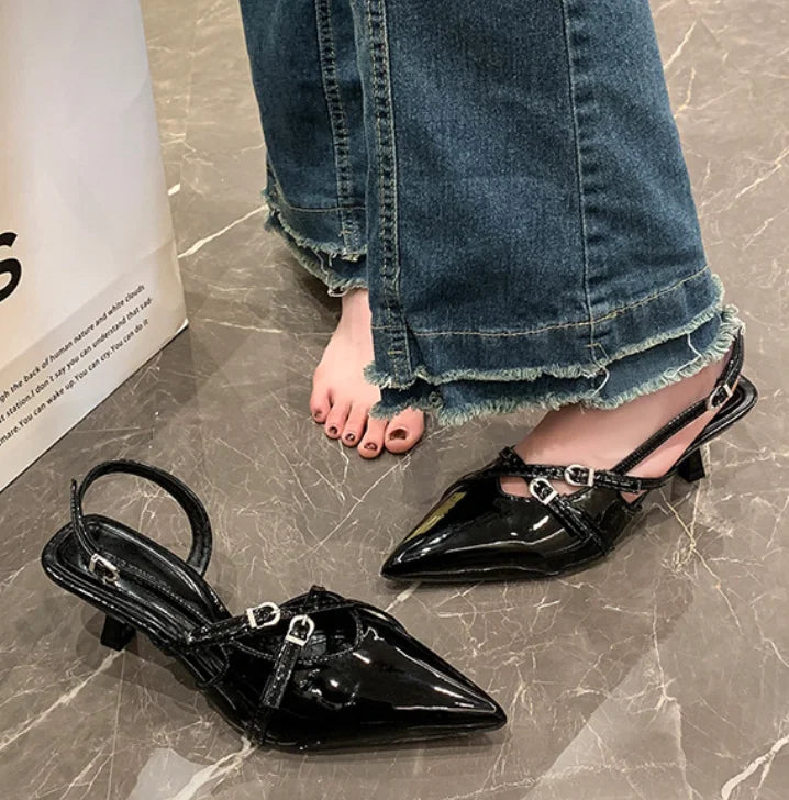 Scarpin Slingback Valéris Vale