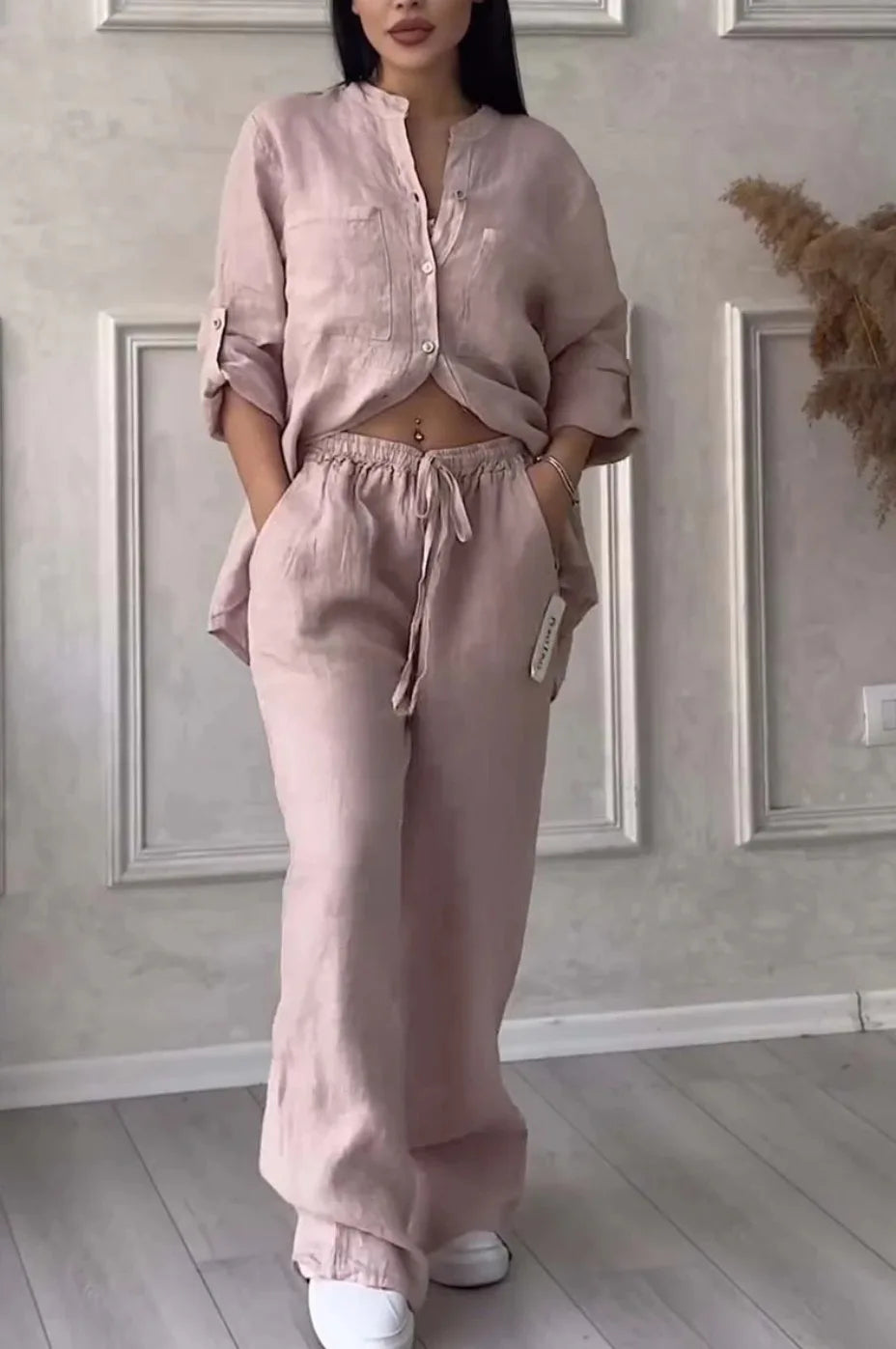 Conjunto Feminino Linho Premium