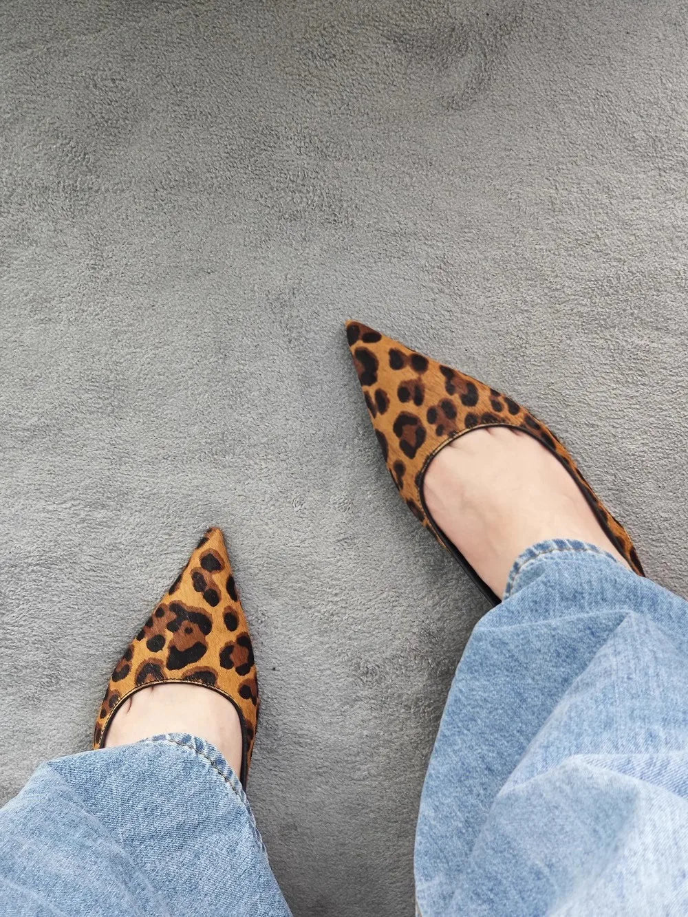 Sandália Scarpin Salto Onça - Ina