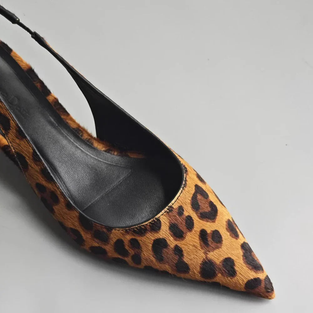 Sandália Scarpin Salto Onça - Ina