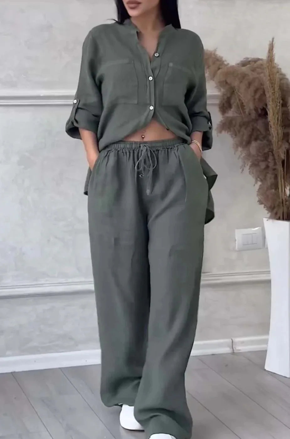 Conjunto Feminino Linho Premium