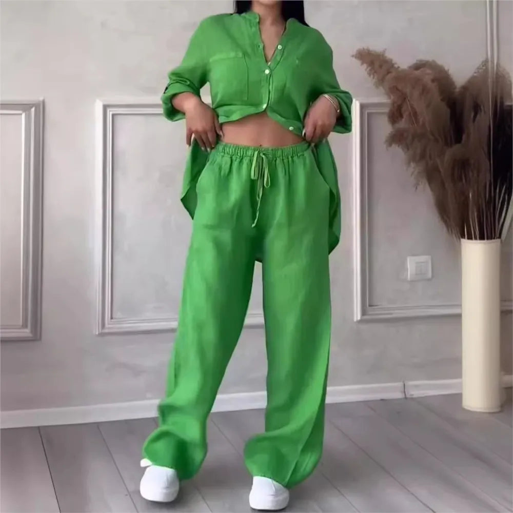 Conjunto Feminino Linho Premium