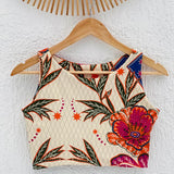 Cropped Aura Euforia Floral