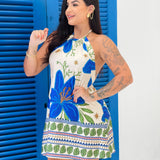 Vestido Ipanema Orquídea Real